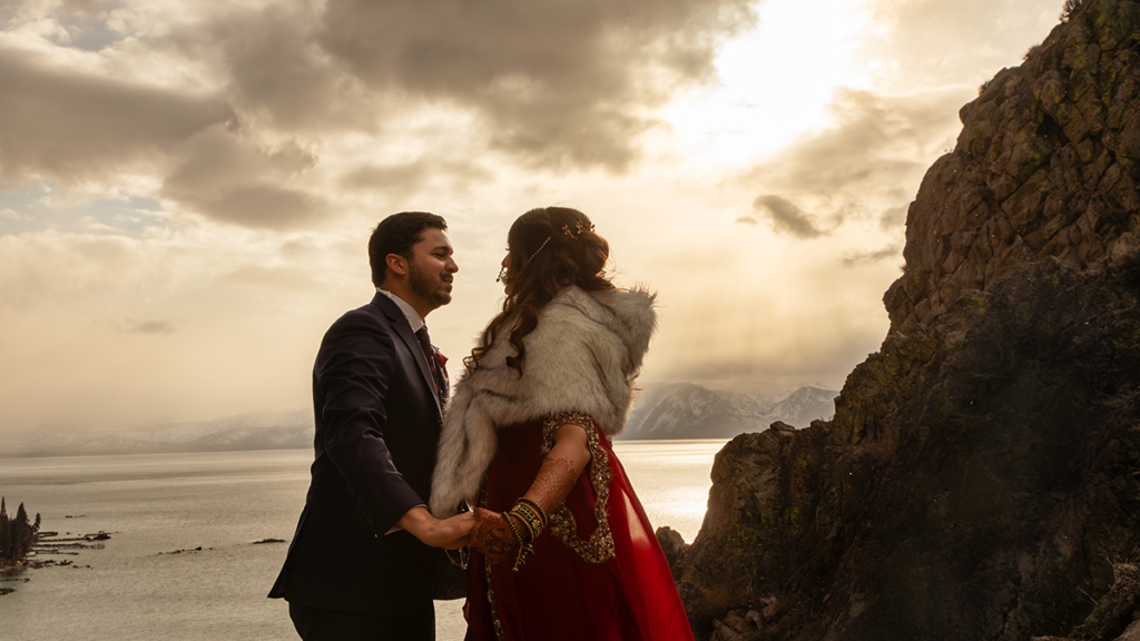 Indian Wedding above Cave Rock