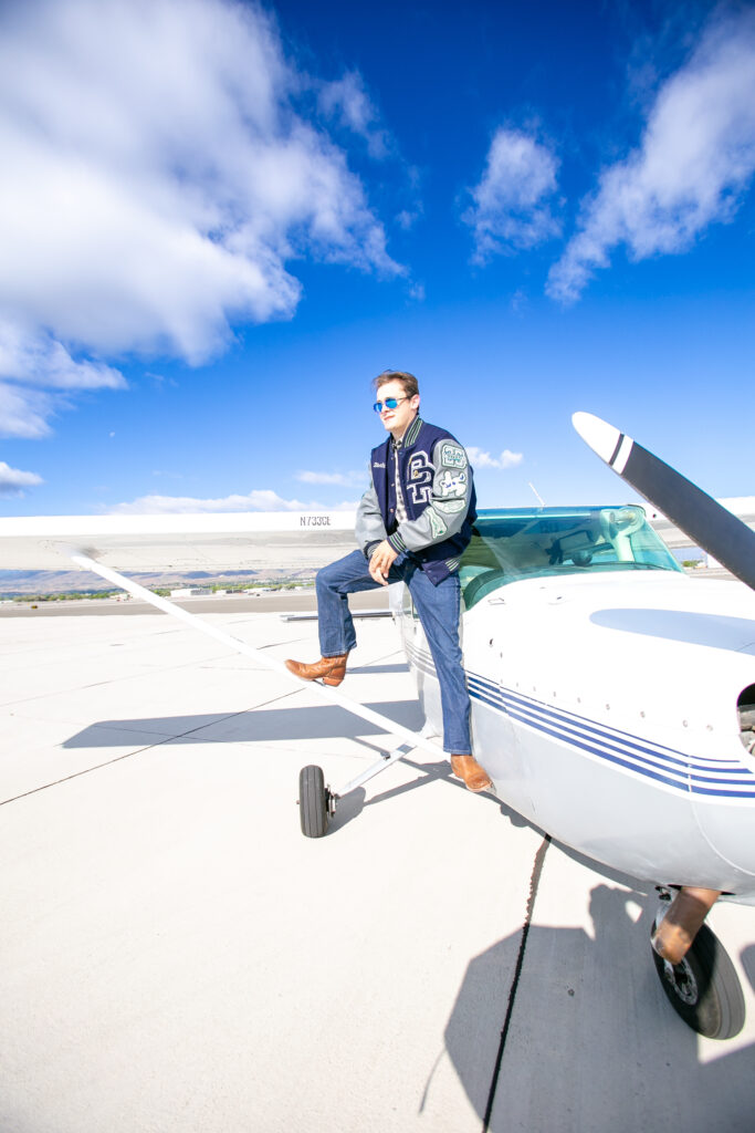 Reno Air Base Senior Portrait