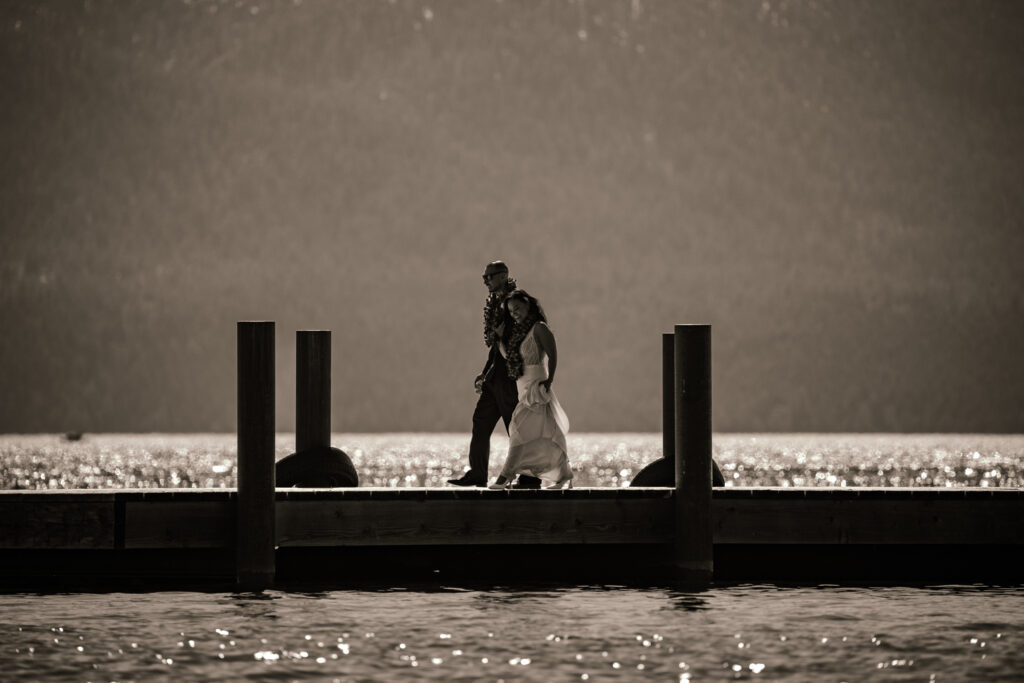 Wedding Roundhill Beach, NV Lake Tahoe