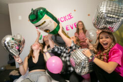 Getting Ready with the girls is such a fun experience at the Whitney Hotel