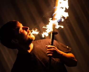 Spitting Fire Headshot - Reno, NV Controlled Burn